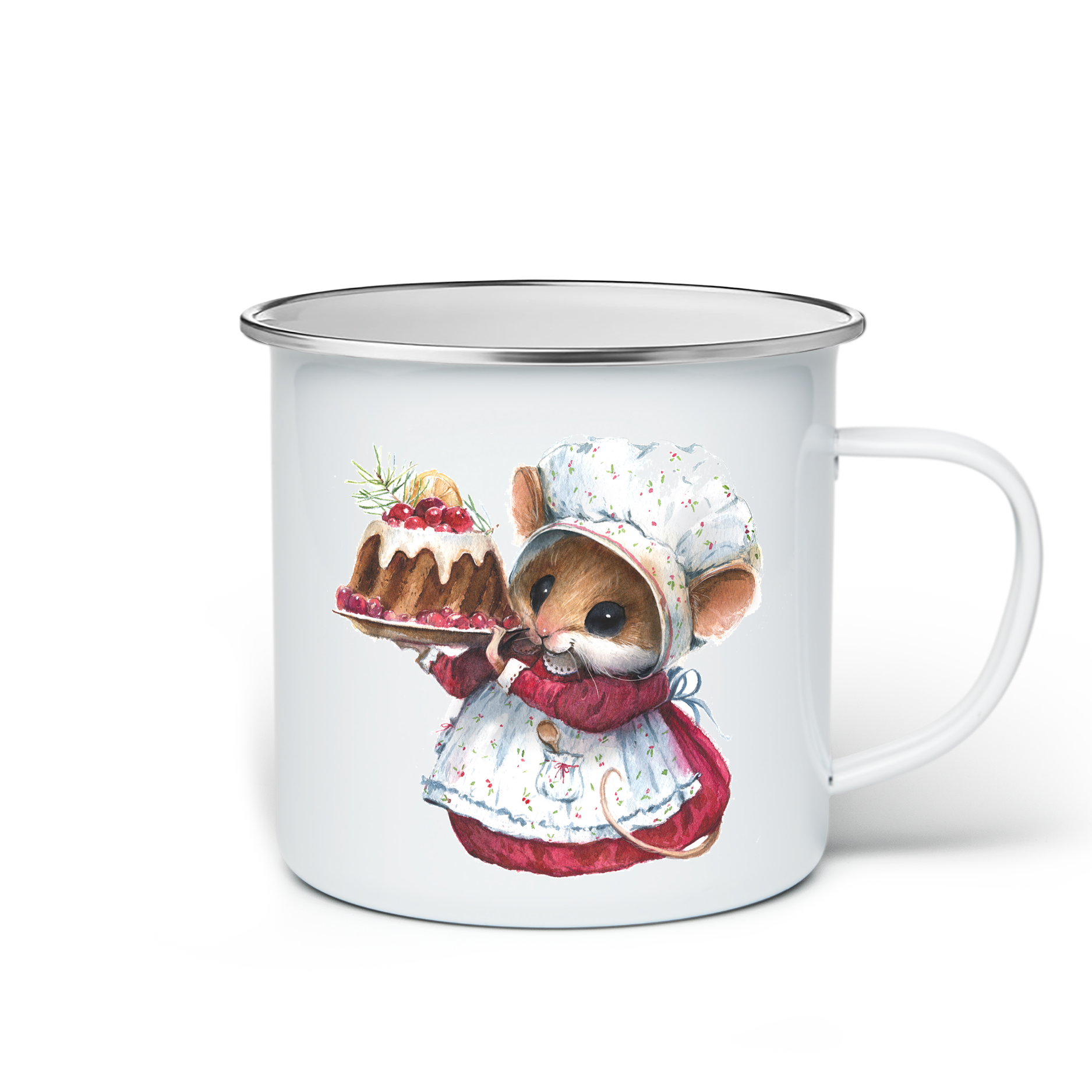 MUG EMAILLE WITH LOVE