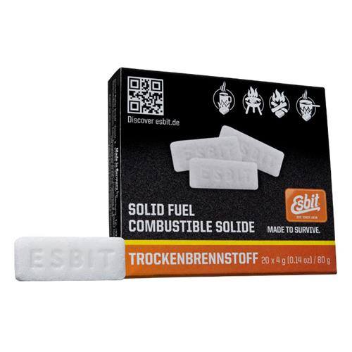 Esbit Comprimé de combustible solide 20x4g