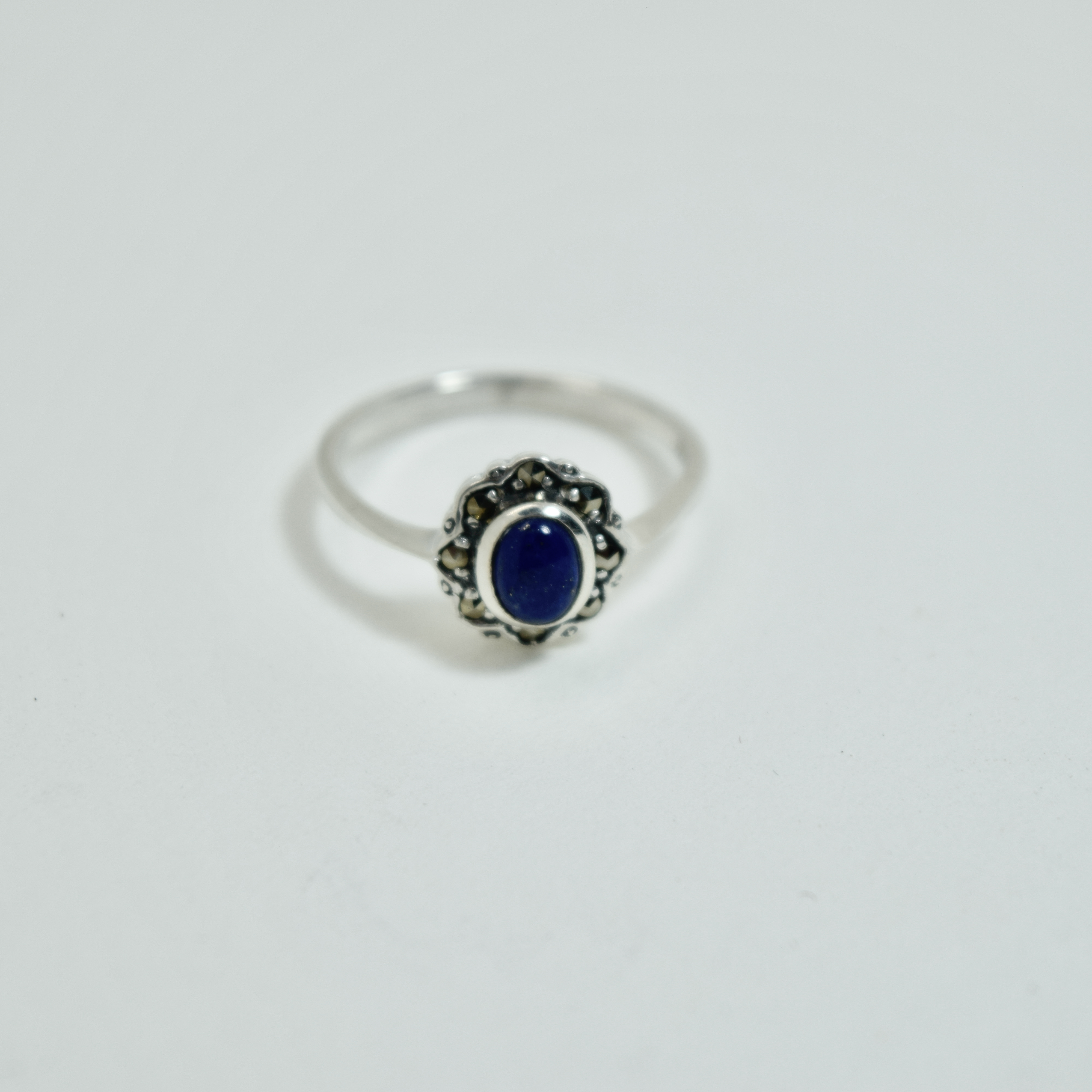 BAGUE ARGENT 925 PIERRE LAPIS LAZULI