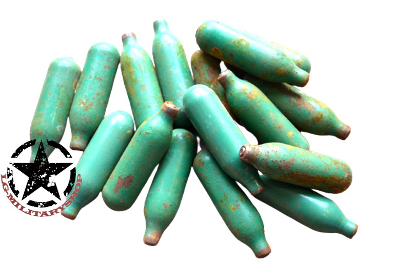 Cylindre de CO² us ww2 mae west et ceinture de sauvetage