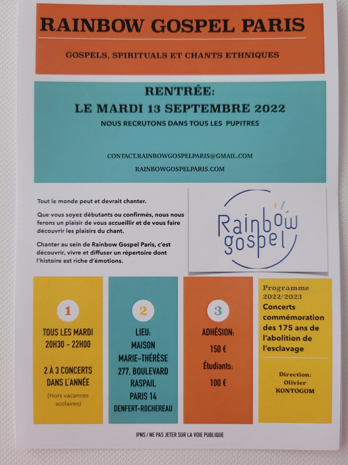 Maison Marie-thérèse 277 Boulevard Raspail 75014 Paris
