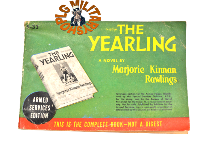 LIVRE DE POCHE ARMED SERVICES EDITION THE YEARLING ww2