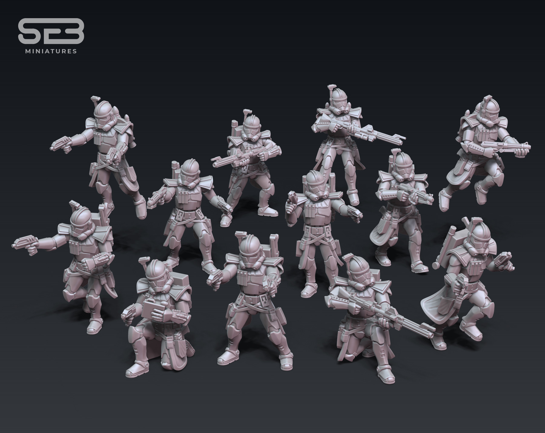 ARC troopers modular kit - Anvilrage Studios