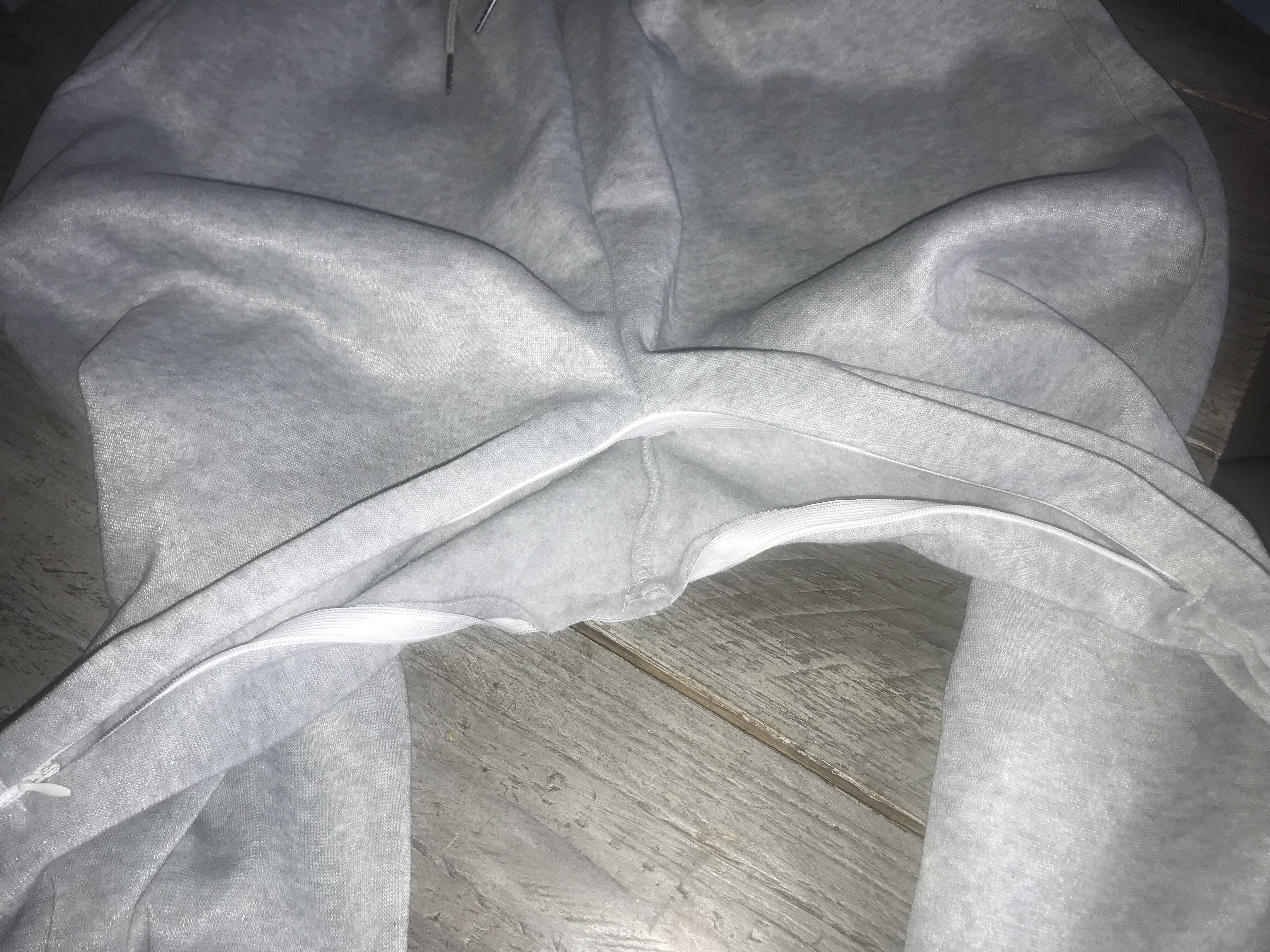 mise en place d'une fermeture éclair 