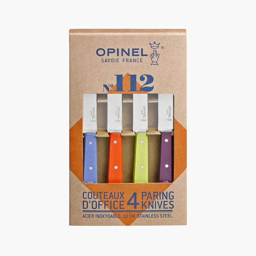 Coffret de 4 Couteaux N°112 Couleurs Acidulées Opinel