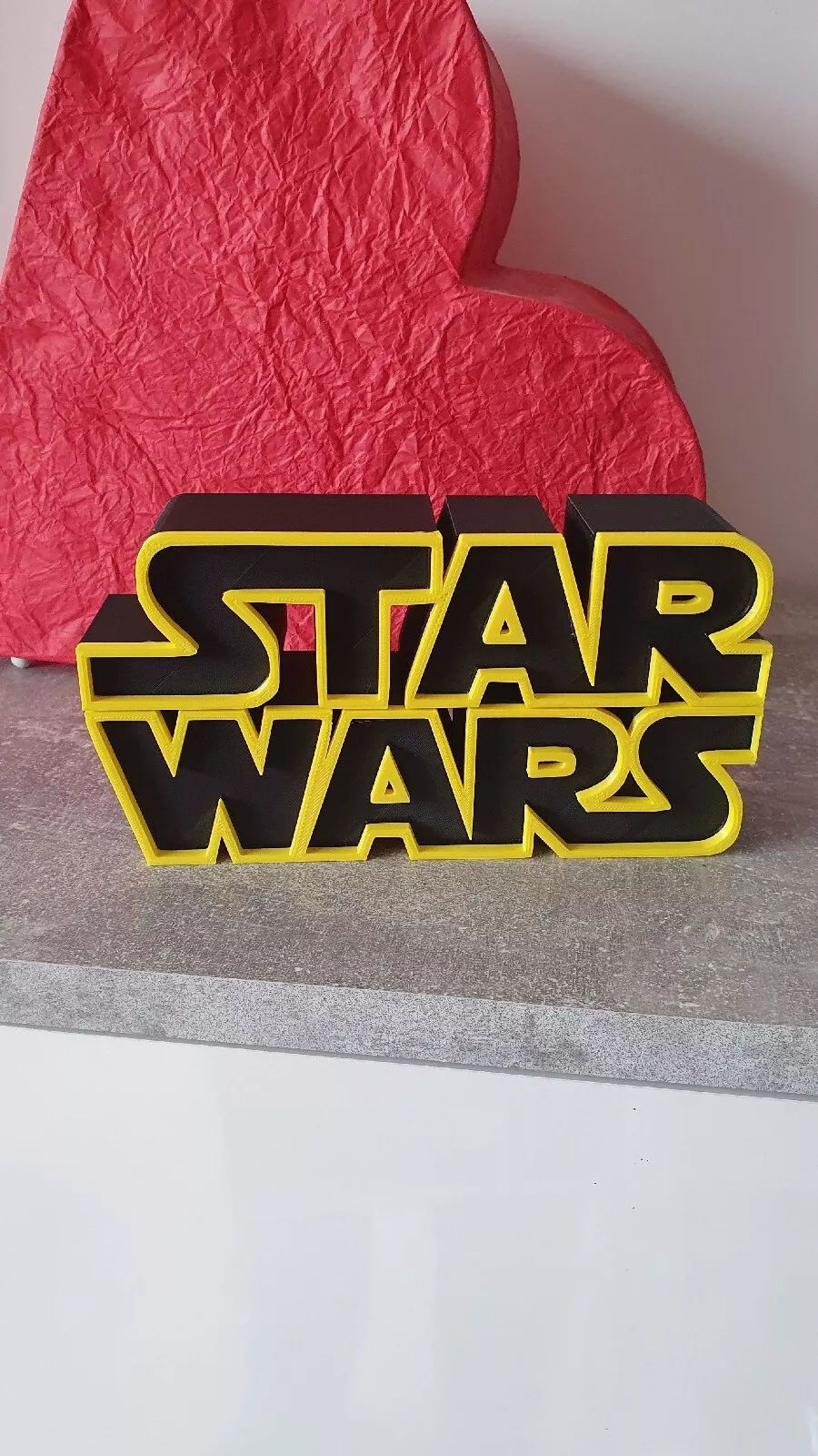 Logo Star Wars, Figurine , Statue, Emblème, logo, Trilogie