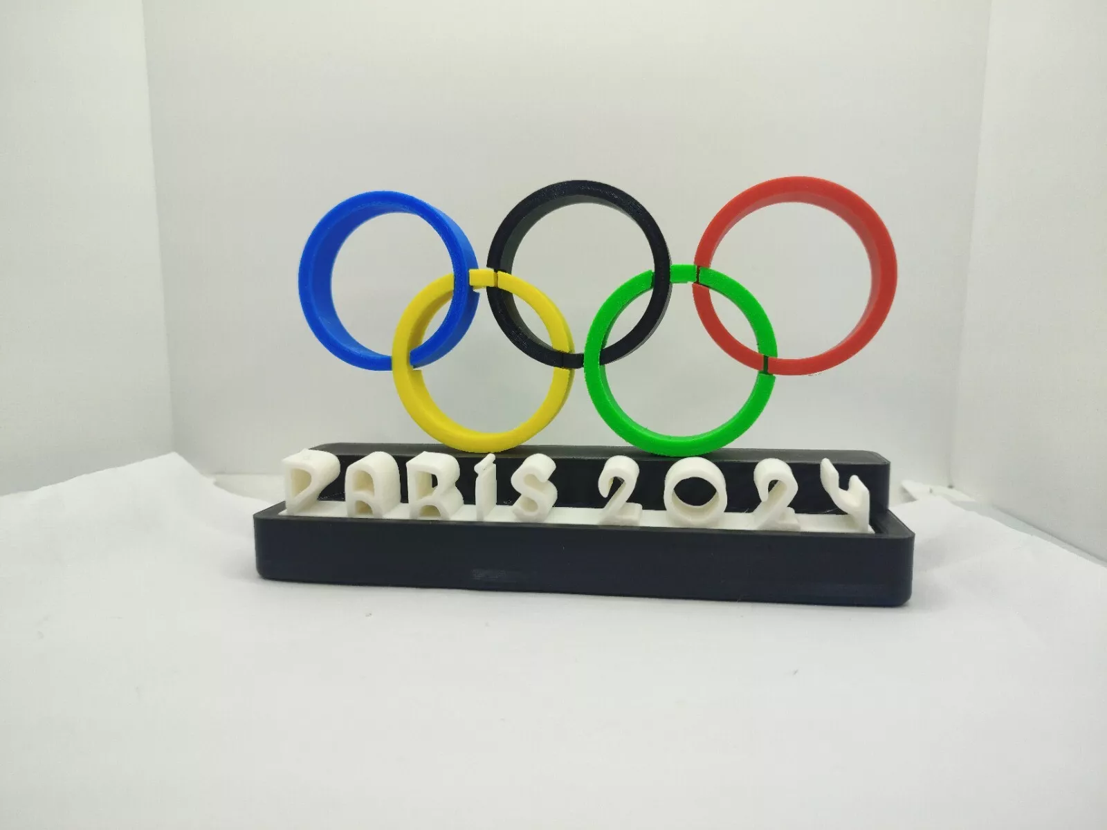 Logo Figurine Jeux Olympiques Paris 2024, JO, flamme Olympique,Jeux Paralympique