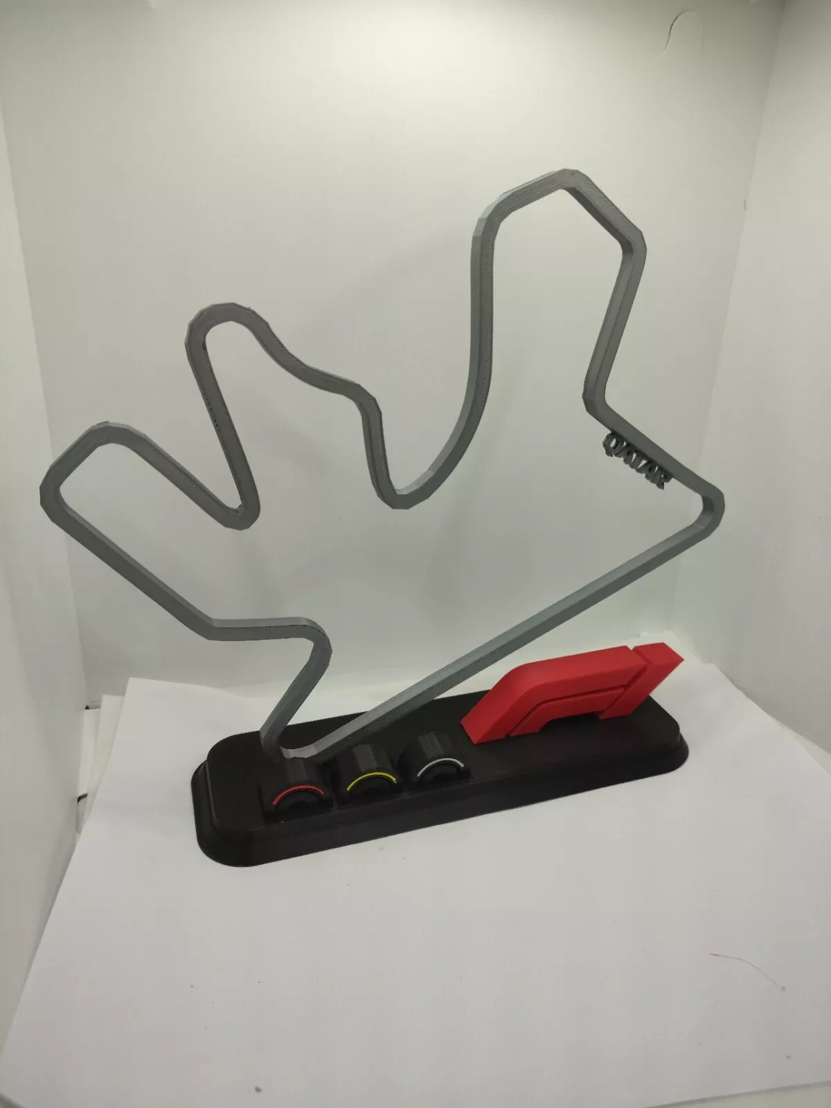 Objet Circuit Formule 1 Qatar, RedBull, Ferrari, Figurine F1 Monoplace