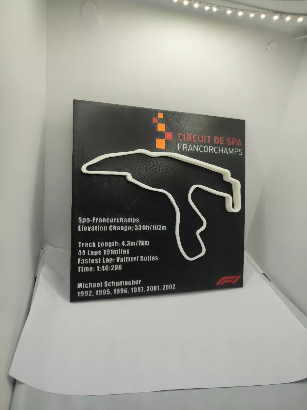 Cadre Circuit Formule 1 F1 Circuit De Spa Francorchamps Décoration Intérieure