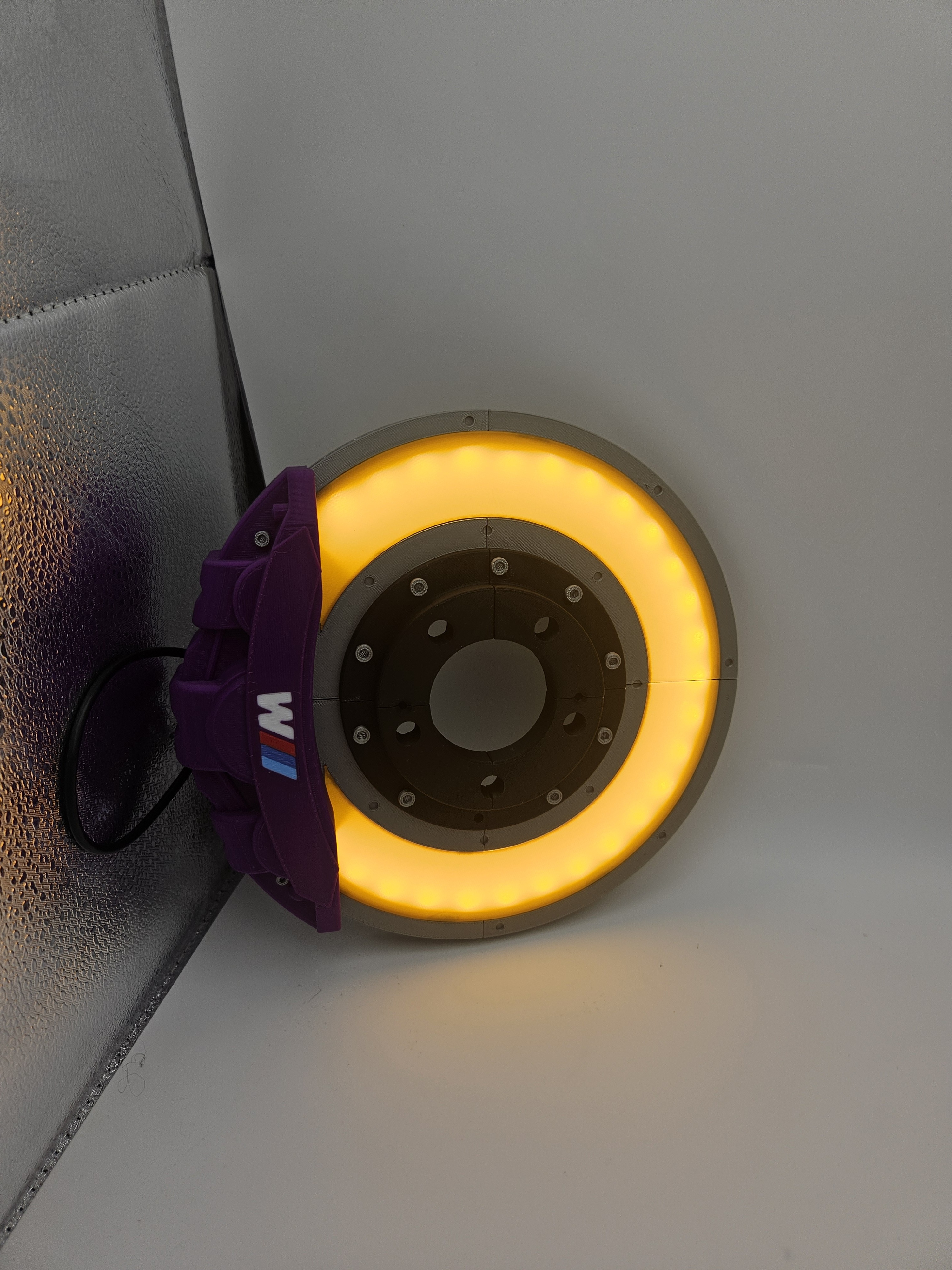 Lampe lumineuse led disque de frein bmw M 