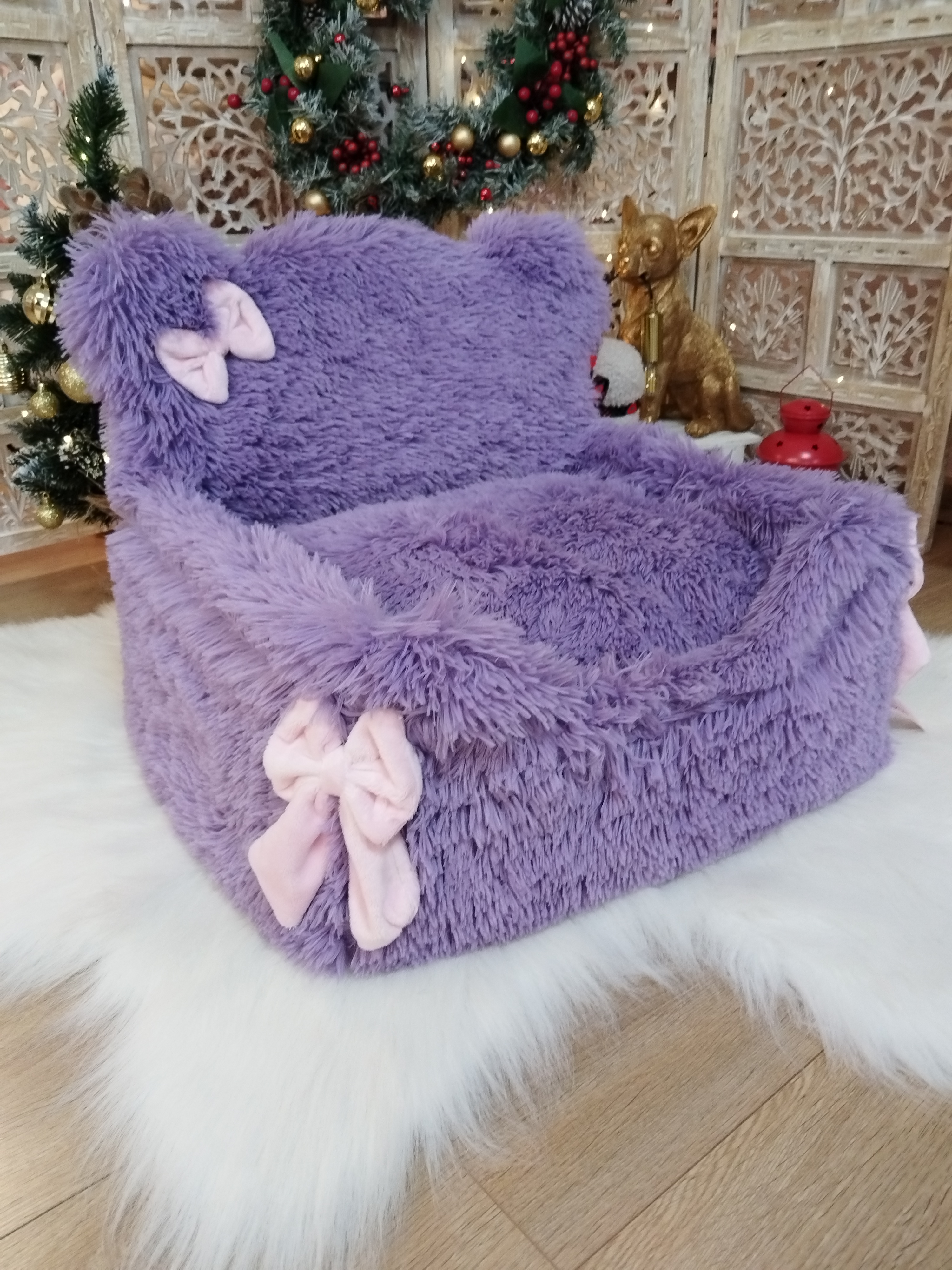 Housse pour Cute Teddy -  La Danse des Saisons - Lavande