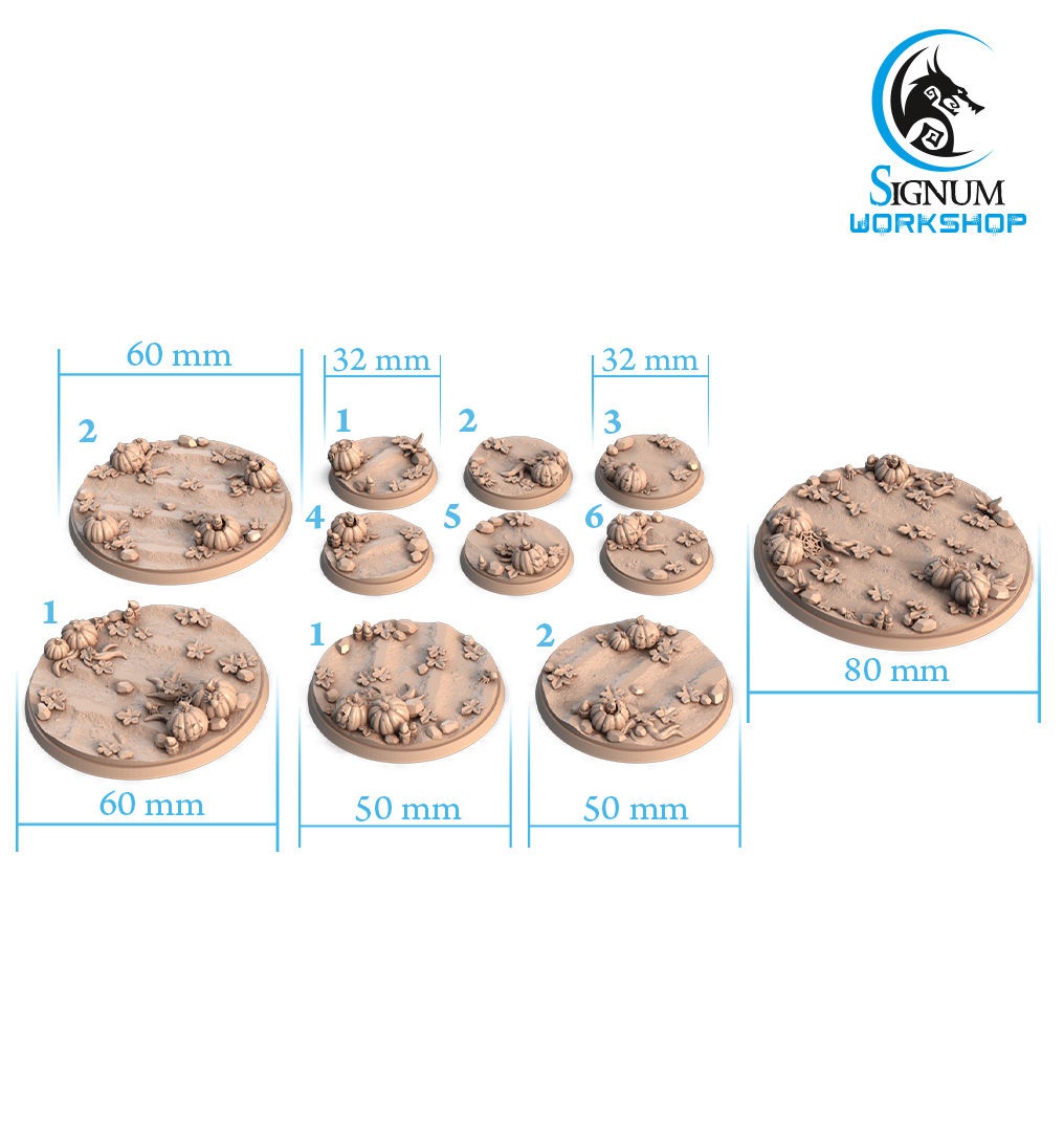  Halloween Bases - Signum workshop