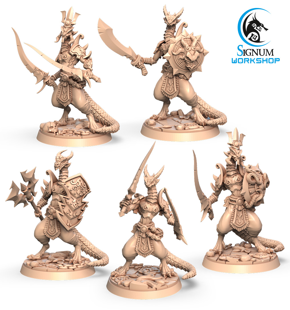 Ophidian Alliance Warriors - Signum Workshop