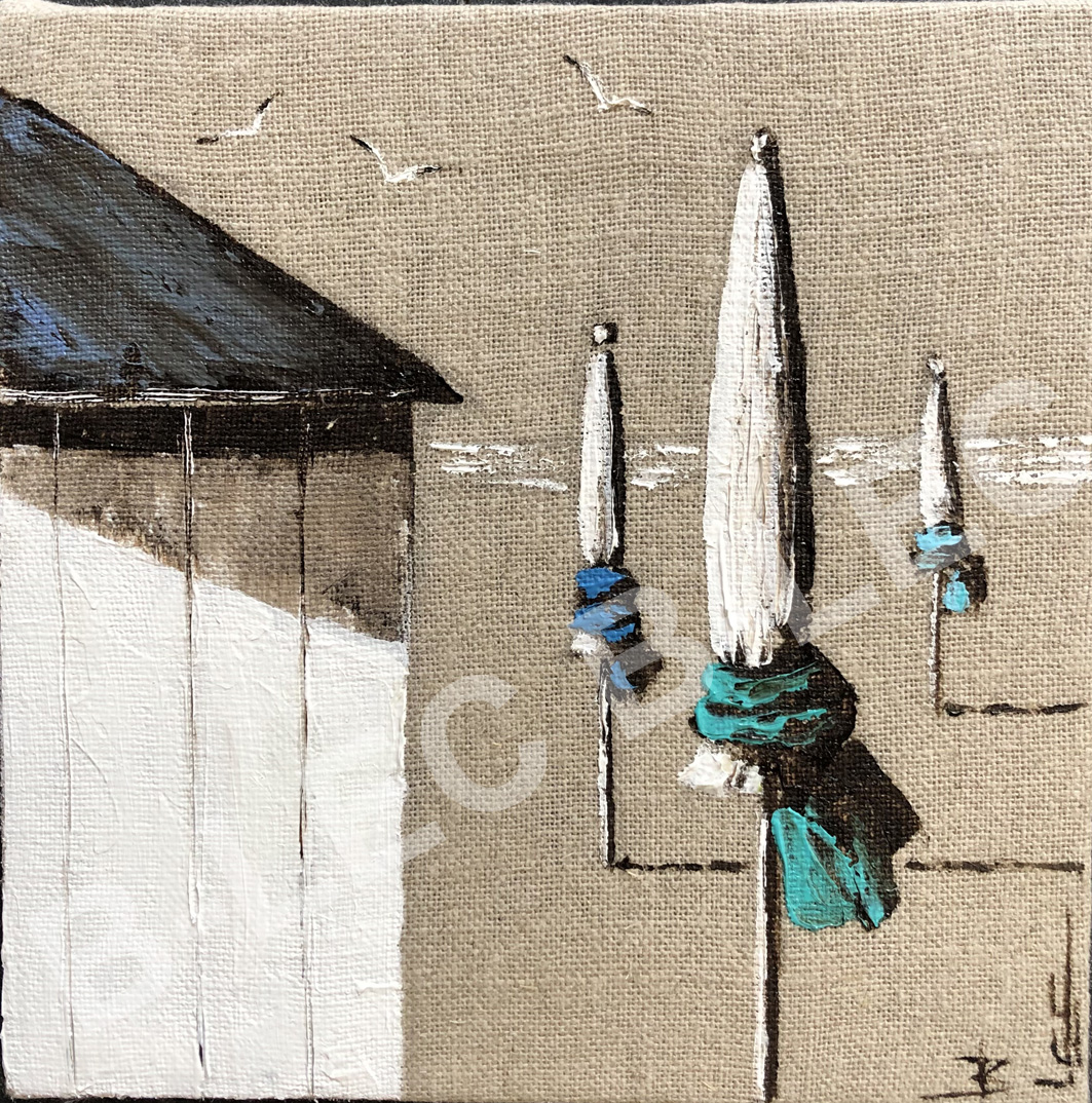 ...Cabine et parasols