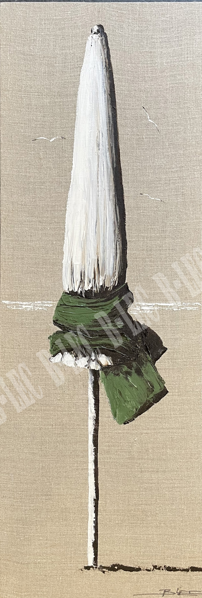 ...Parasol noeud vert foncé