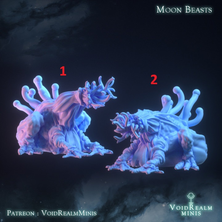 Moon beasts - VoidRealmMinis
