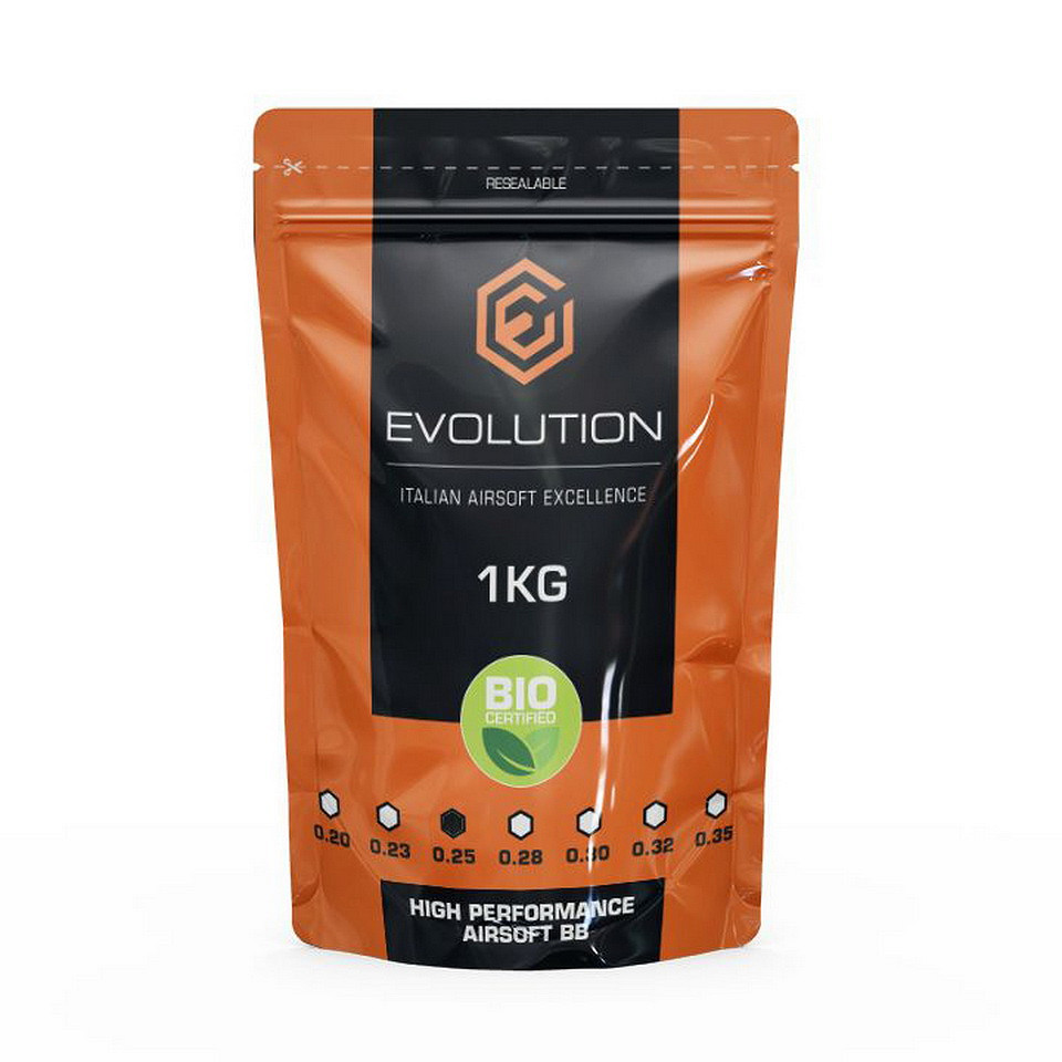 Sachet de billes Evolution 0,25gr  *
