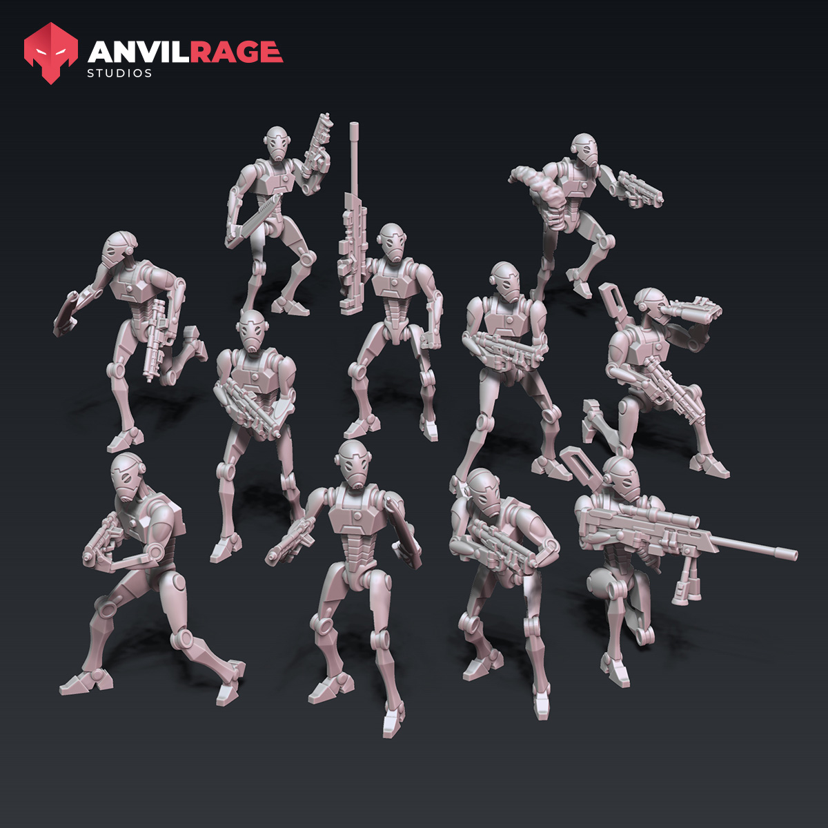 Ninja droids - Anvilrage Studios