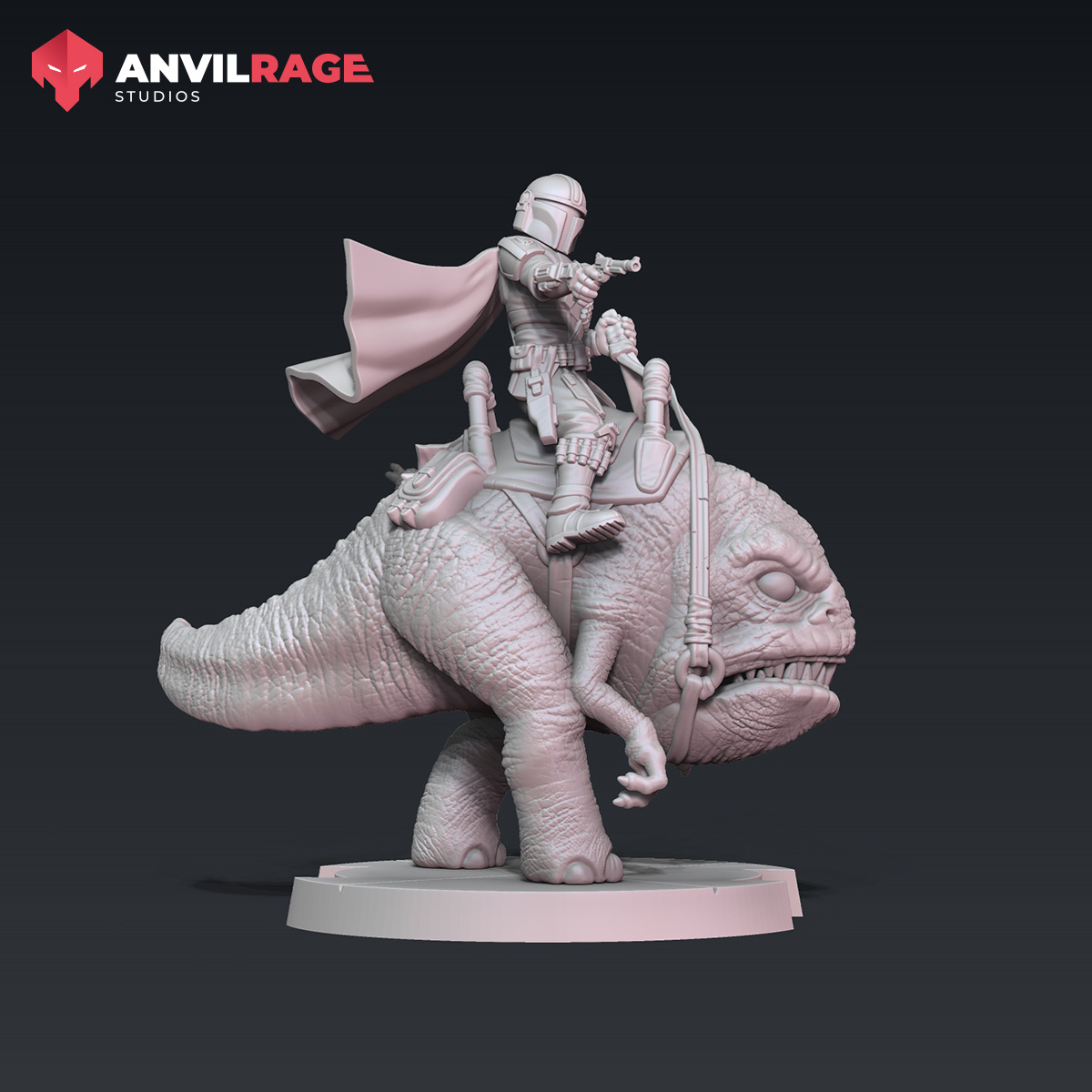  Mercenary hero rider - Anvilrage Studios