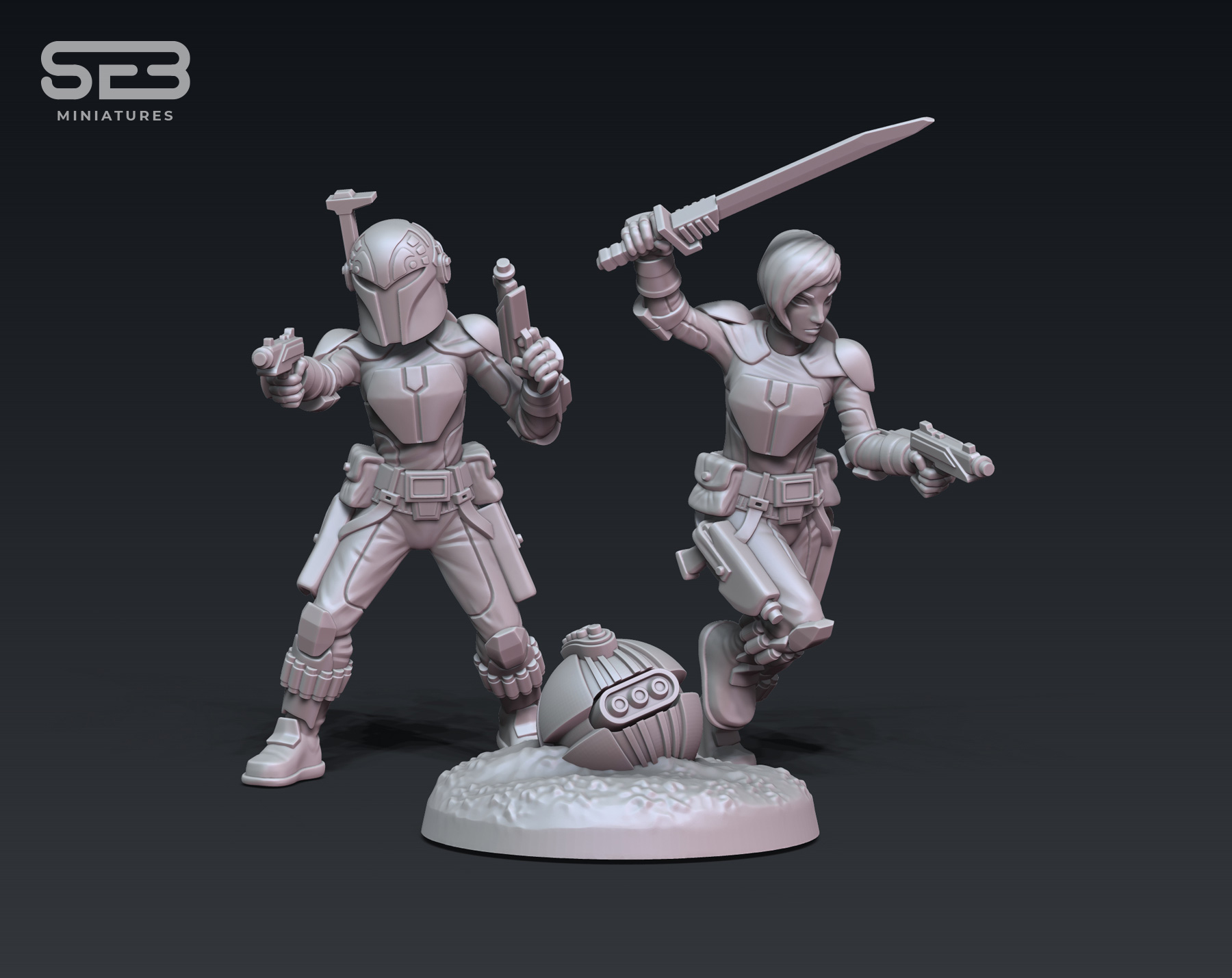 Mercenary ladies - Anvilrage Studios