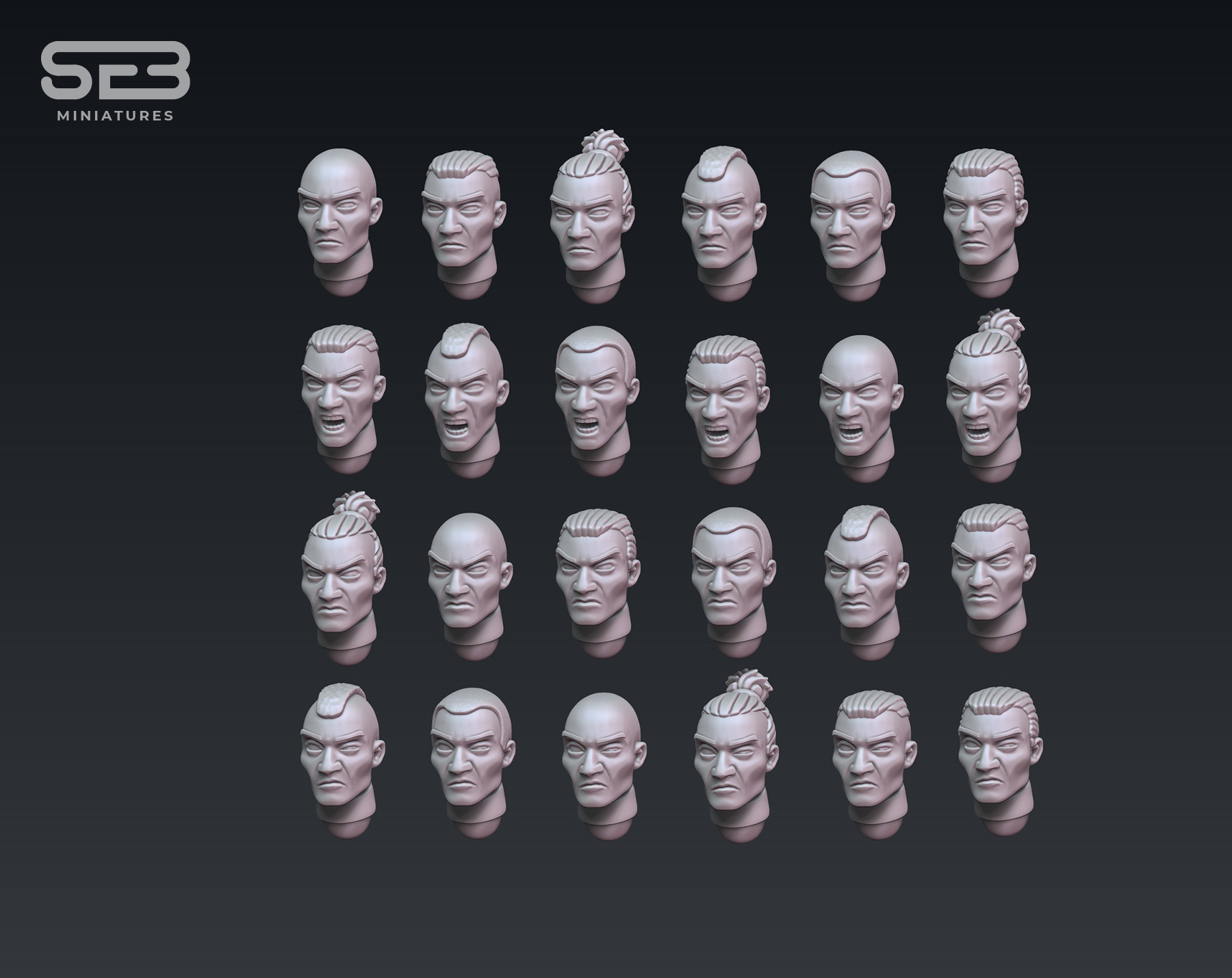 Clone_heads - Anvilrage Studios