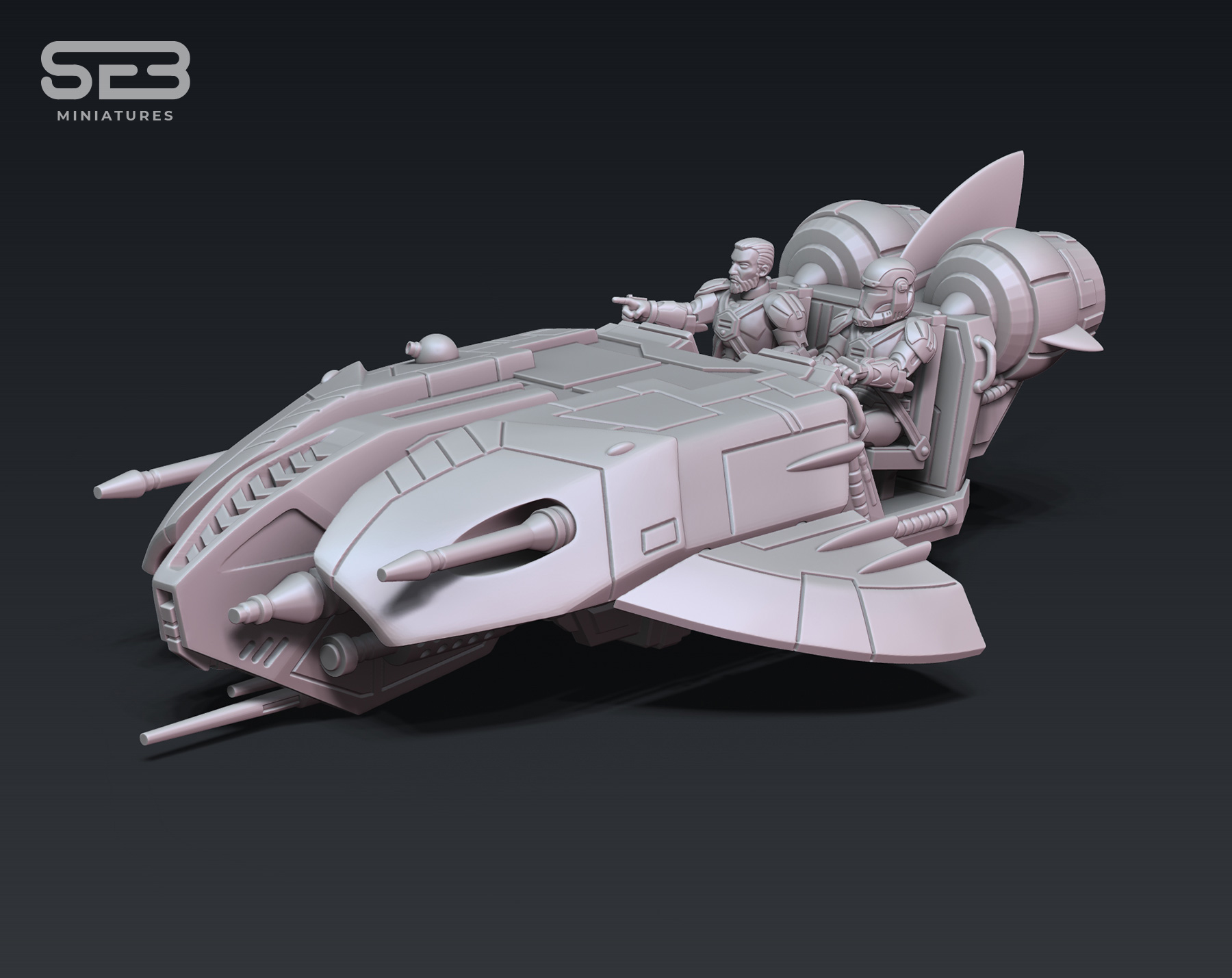 Attack speeder - Anvilrage Studios