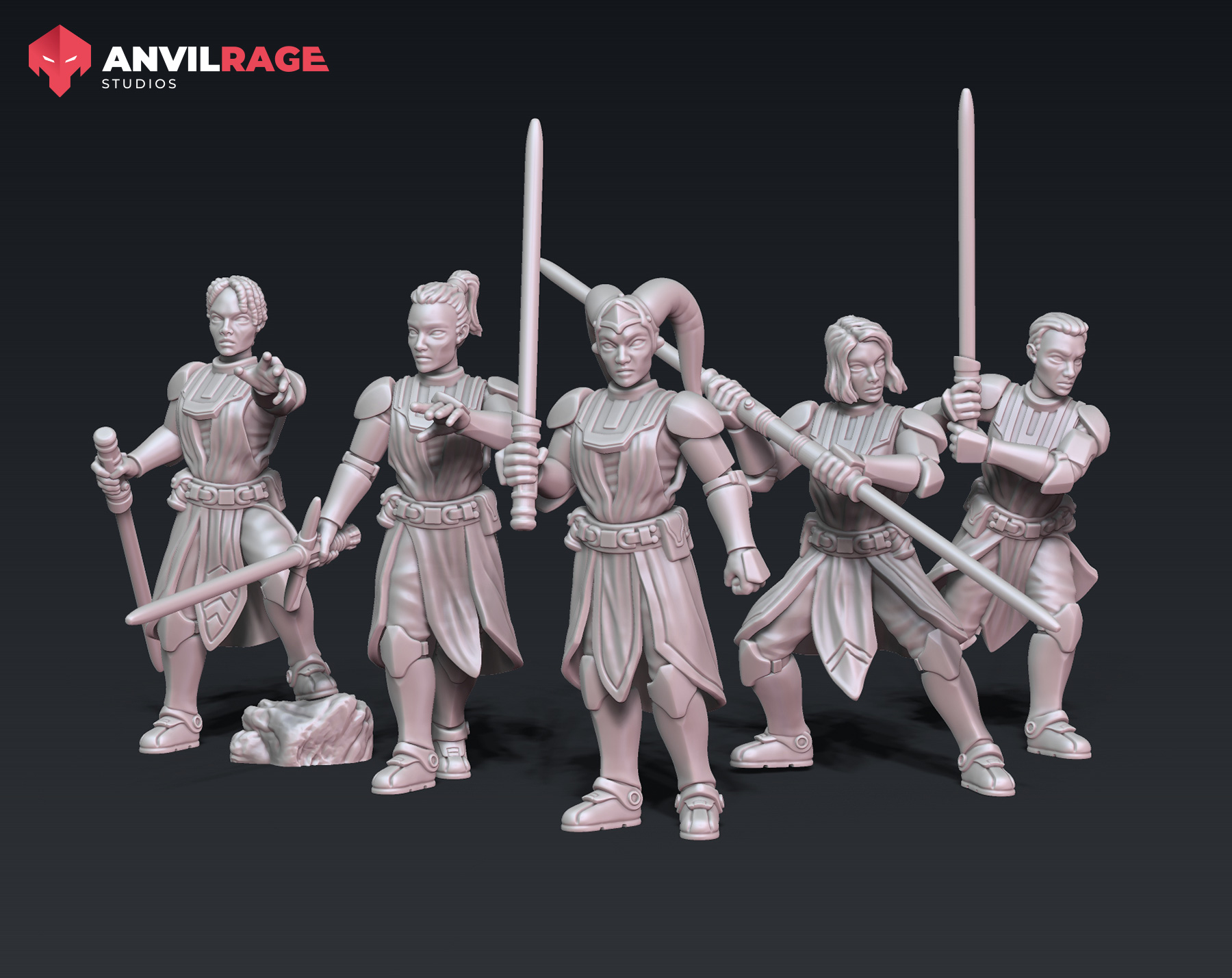 Ladies of the force - Anvilrage Studios