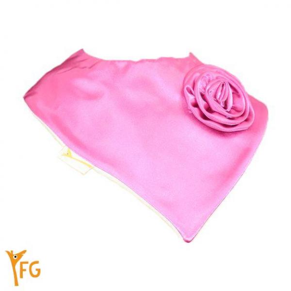 Mini Bandanas satin"Glamour rose"