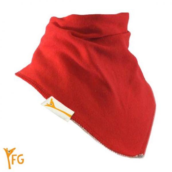 Mini Bandanas uni "Rouge"