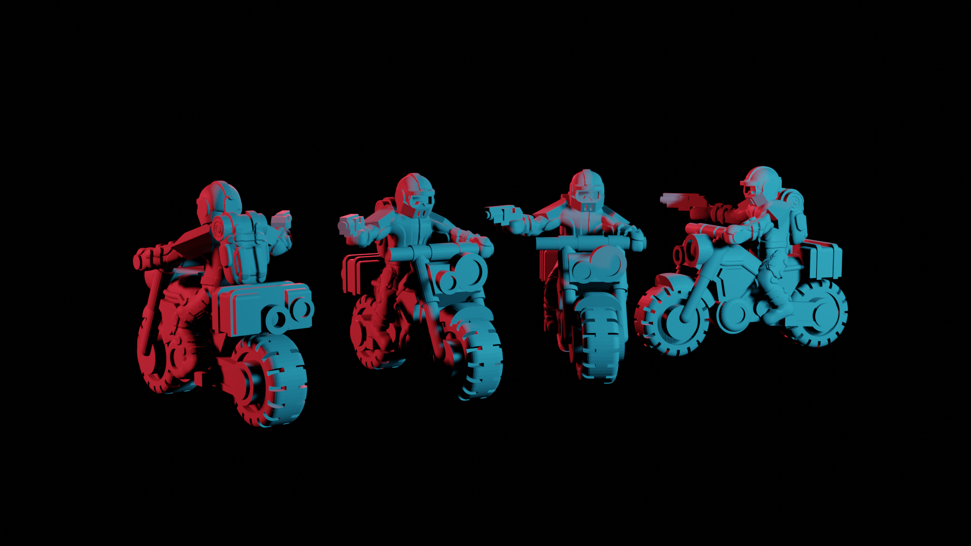 Motards (tir) LEGION of CENDRE - Bishok