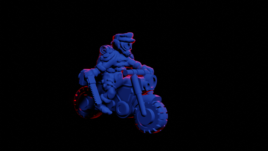 Officier à moto LEGION of CENDRE - Bishok