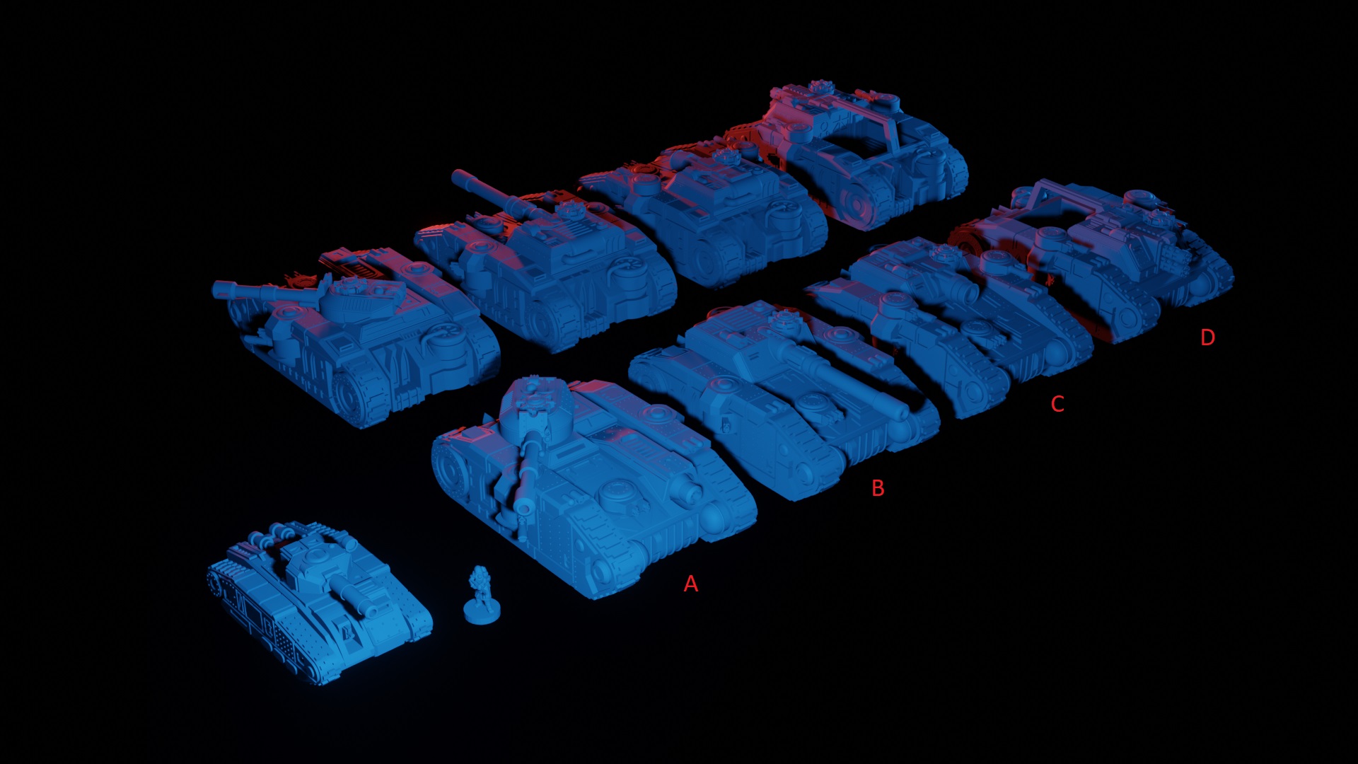 Char lourd LEGION of CENDRE - Bishok