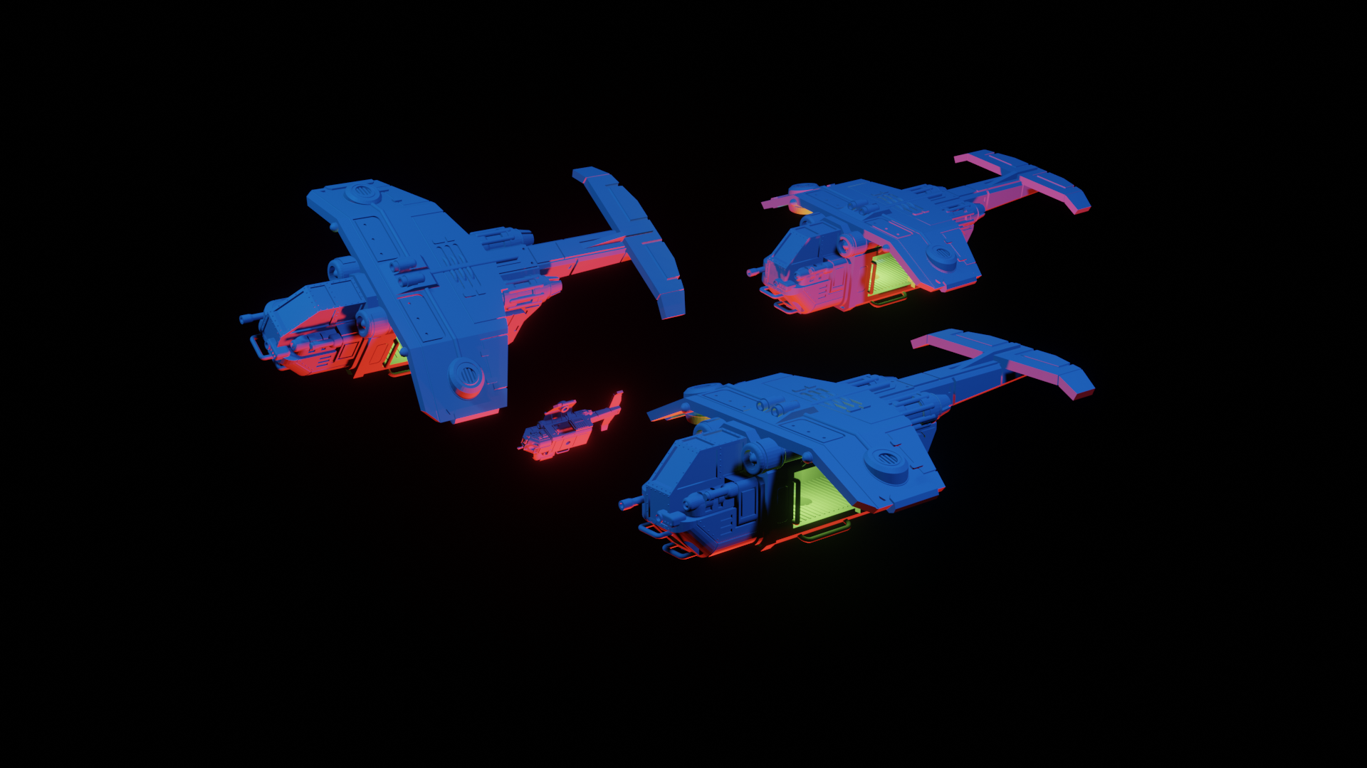 Avion "paratrooper" LEGION of CENDRE - Bishok