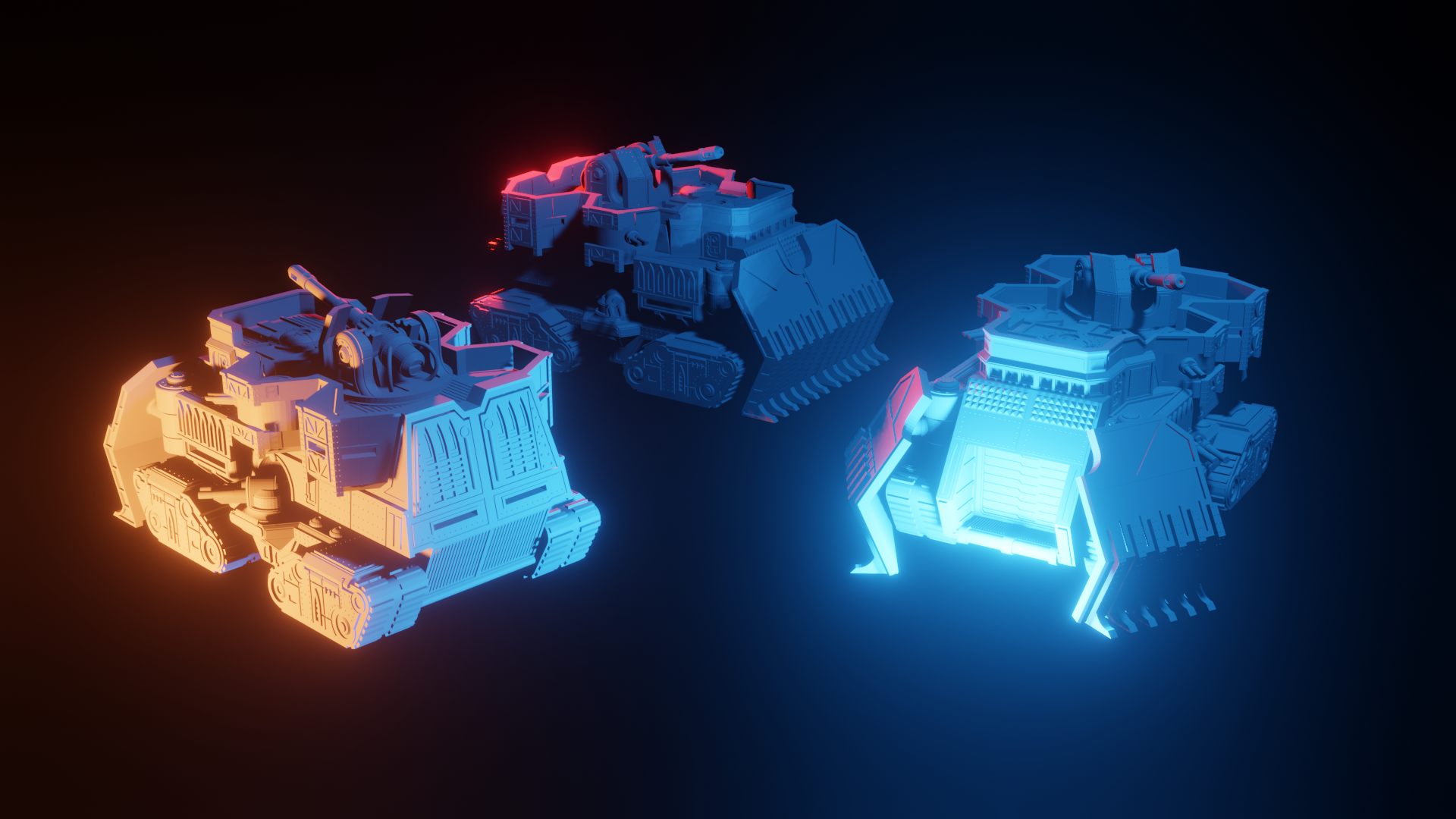 Tank "war commander" LEGION of CENDRE - Bishok