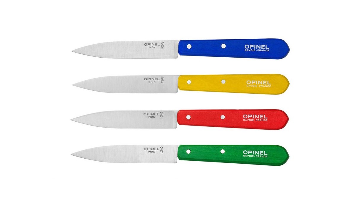 Coffret de 4 couteaux N°112 couleurs classiques Opinel