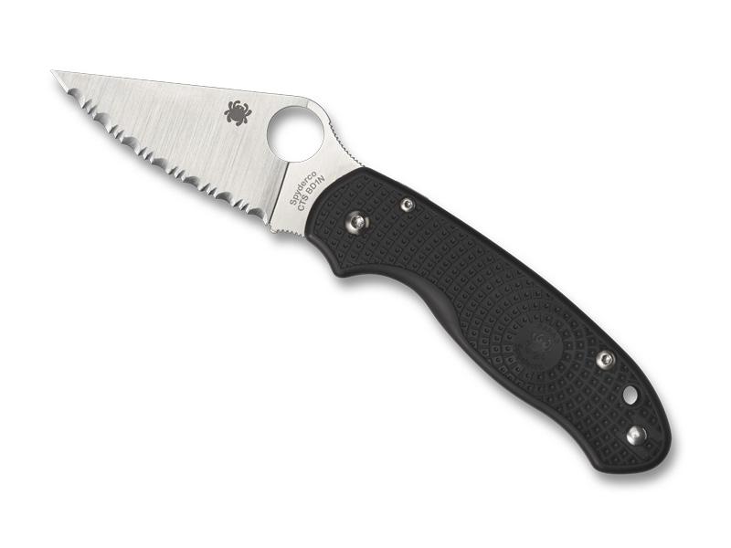SPYDERCO PARA 3 NOIR A DENTS, C223SBK