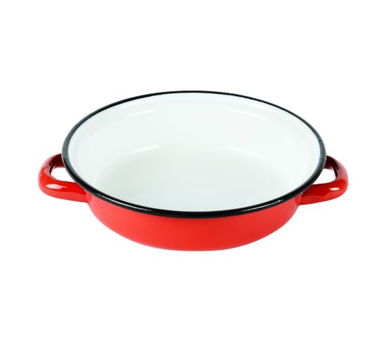 Kitchenfun , PLAT A ŒUFS ROUGE 14cm, Beka