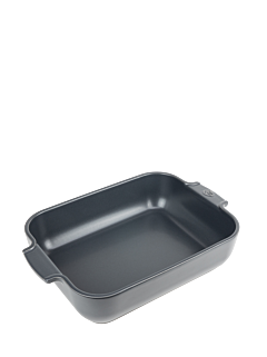 Peugeot, Appolia Plat four céramique rectangle ardoise 32 cm