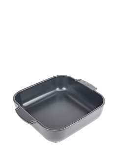 Peugeot, Appolia Plat four céramique carré ardoise 28 cm