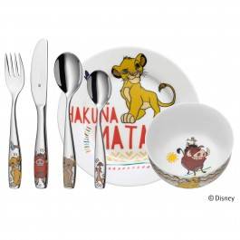 Set de couverts enfant 6 pièces Disney Le Roi Lion