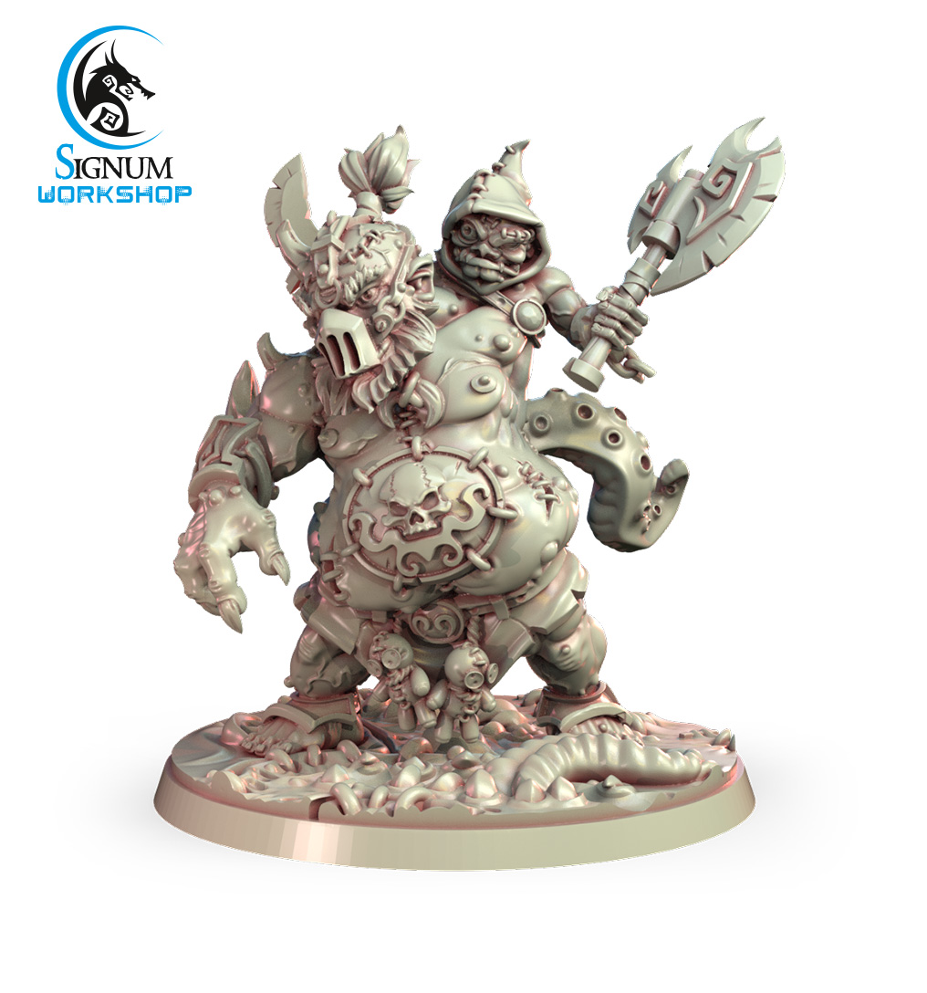 Grum, troll of the abyss - Signum workshop