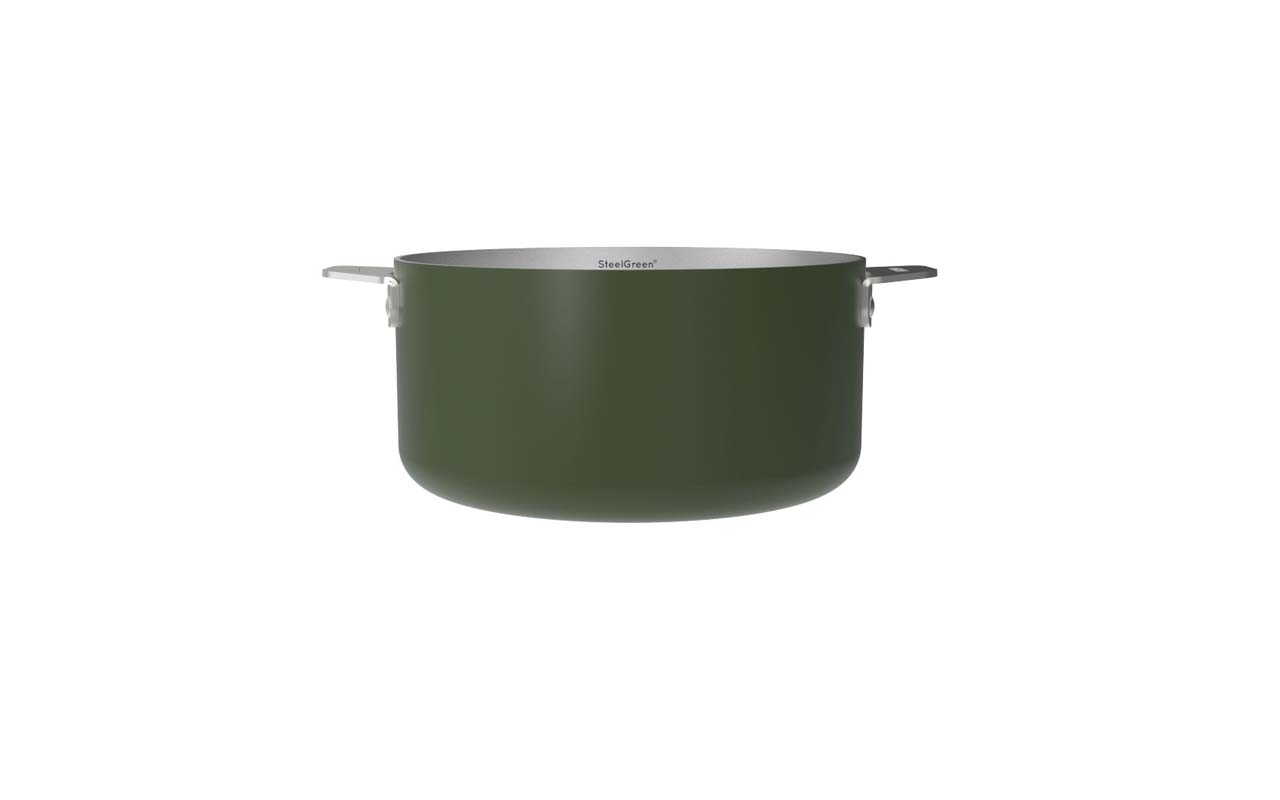 La Merveilleuse Cookut casserole inox 20cm , fougère