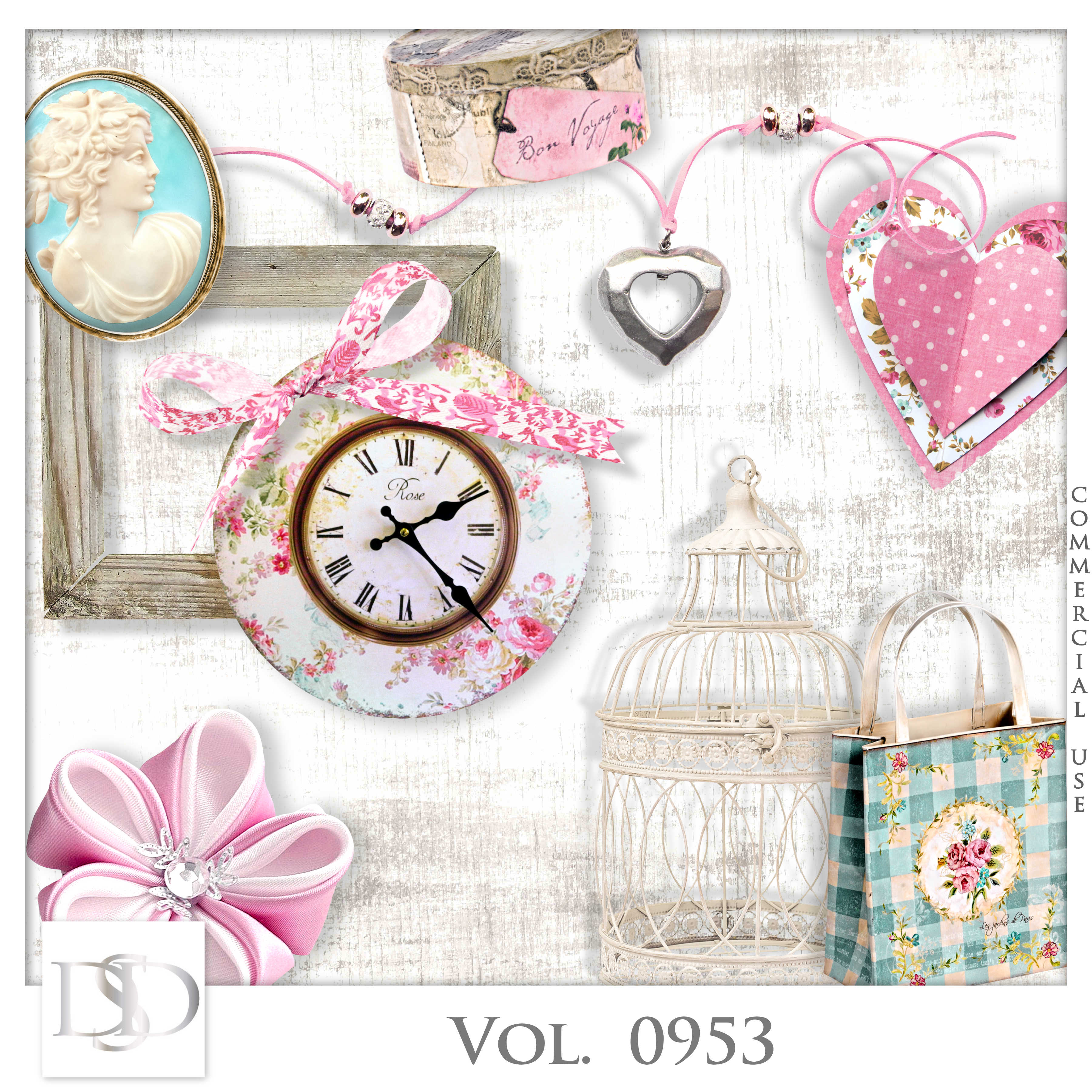 Vol. 0953 Vintage Shabby Chic Mix