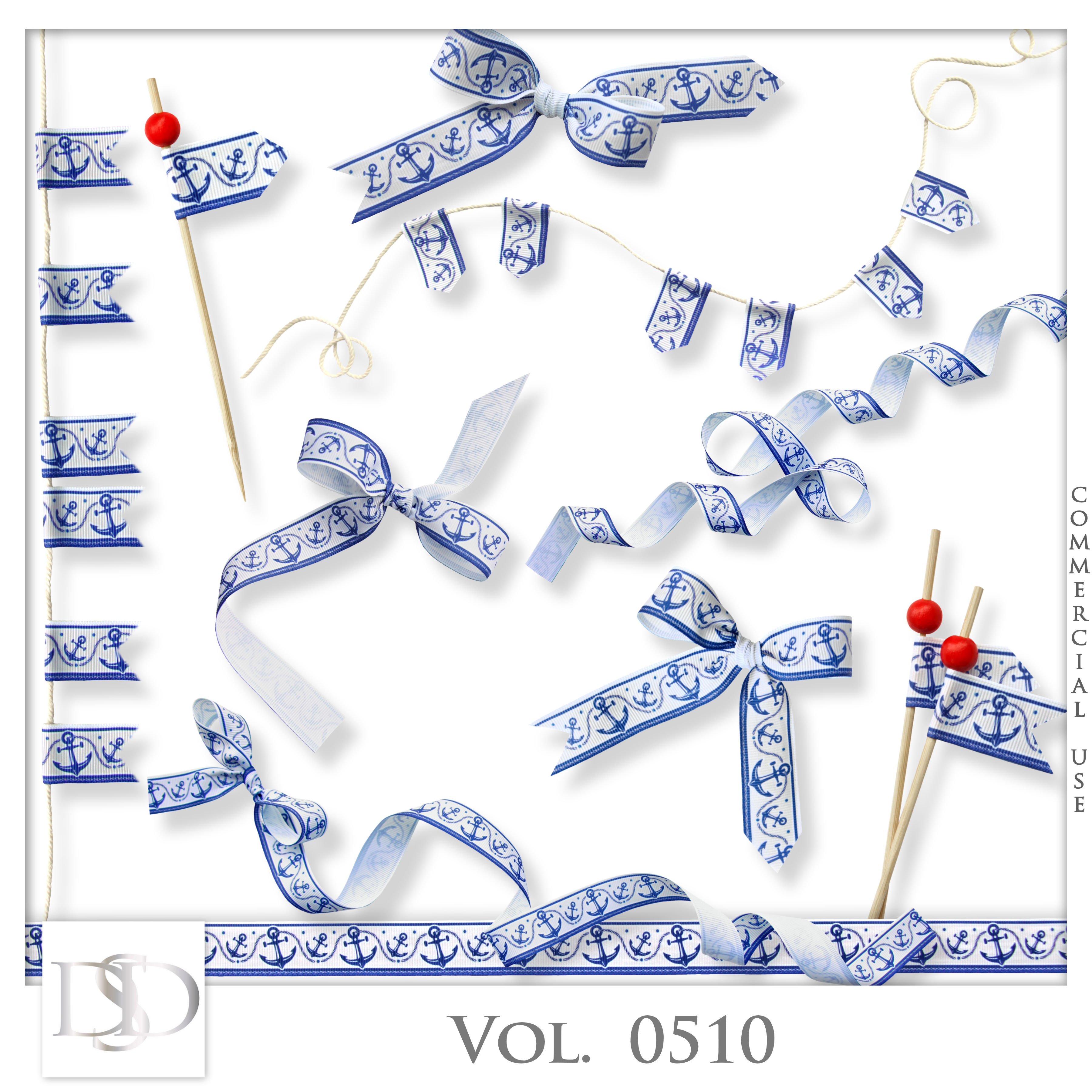 Vol. 0510 Sea Marine Ribbons