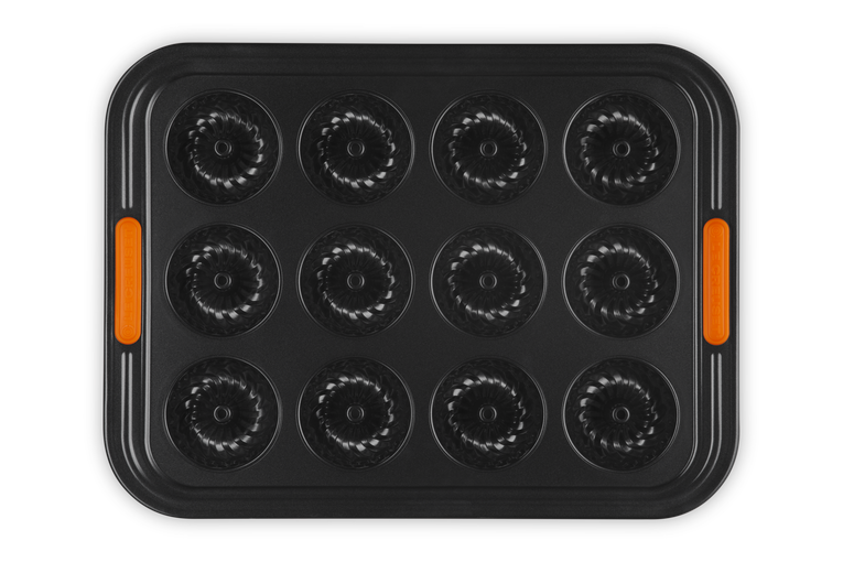 Moule à 12 mini-kougelhopfs Le Creuset, patiliss