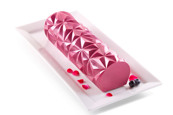 Silikomart , moule DIAMOND BUCHE 