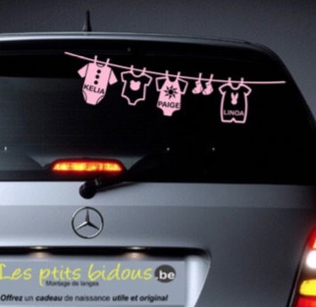 Stickers voiture "Body corde"