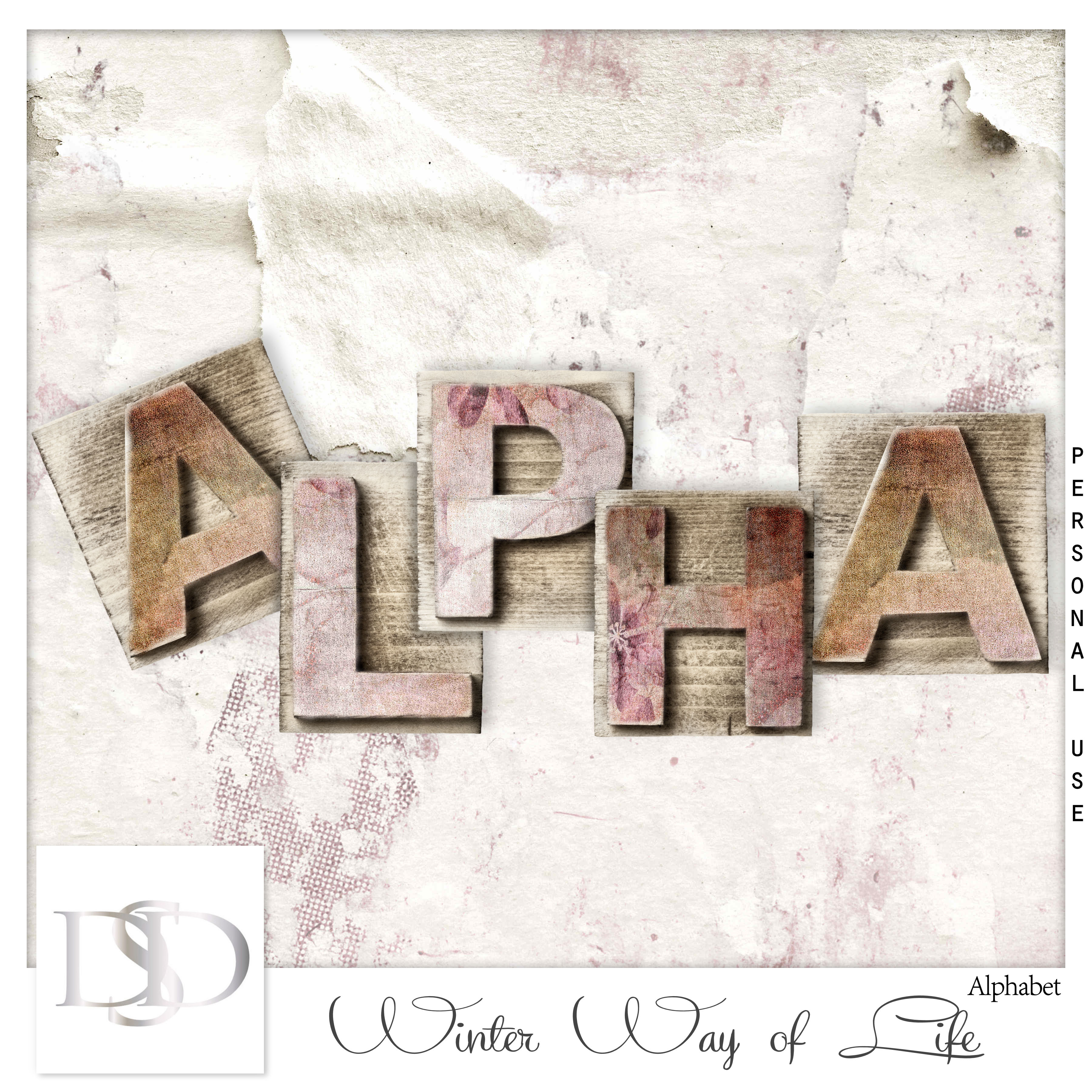 Winter Way of Life Alphabet