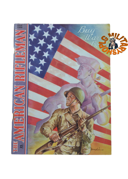 Magazine, THE AMERICAN RIFLEMAN, Juillet 1943