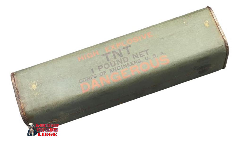 Emballage de TNT, 1 Pound, US Army (vide)